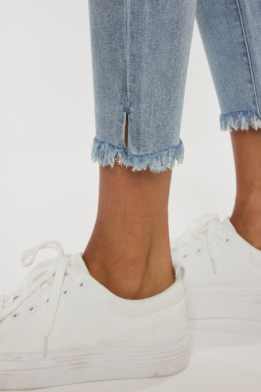 High Rise Straight Fit Jeans~ Kancan Denim