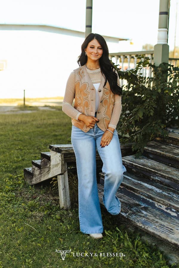 Tea Stain Tummy Control High Rise Trouser Jeans