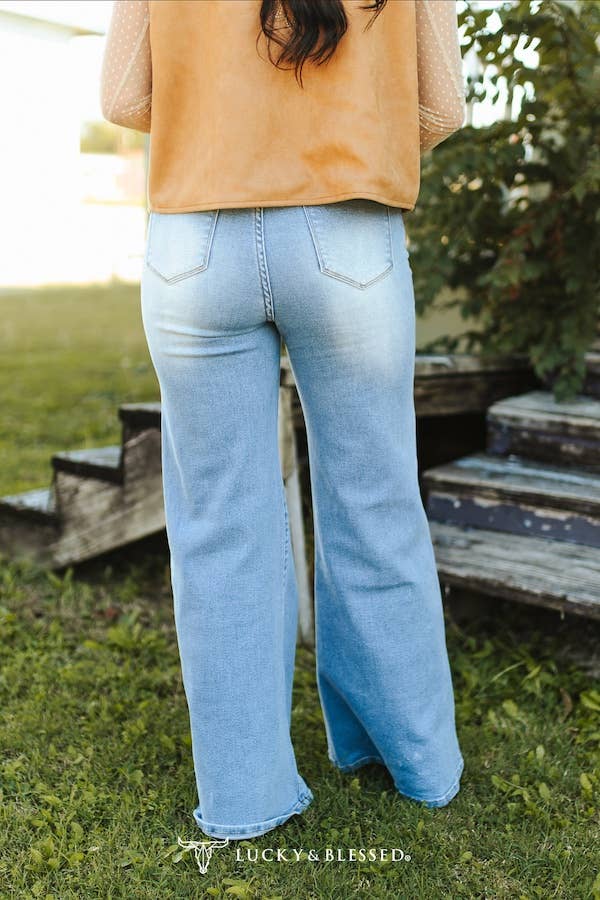 Tea Stain Tummy Control High Rise Trouser Jeans