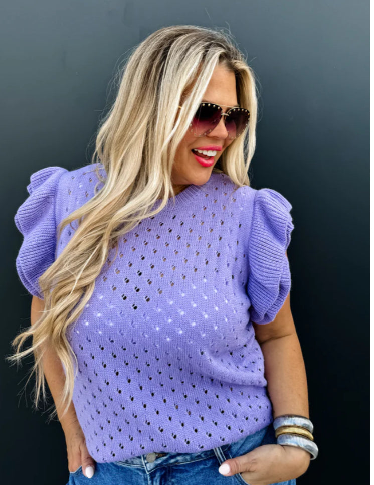 Casey Ruffle Sleeve