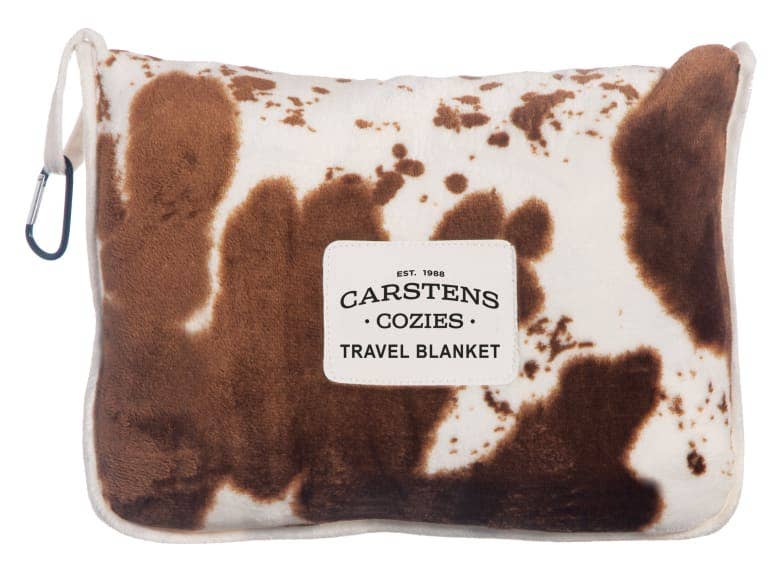Linen Mart - Cozies Travel Blanket: Flower Power