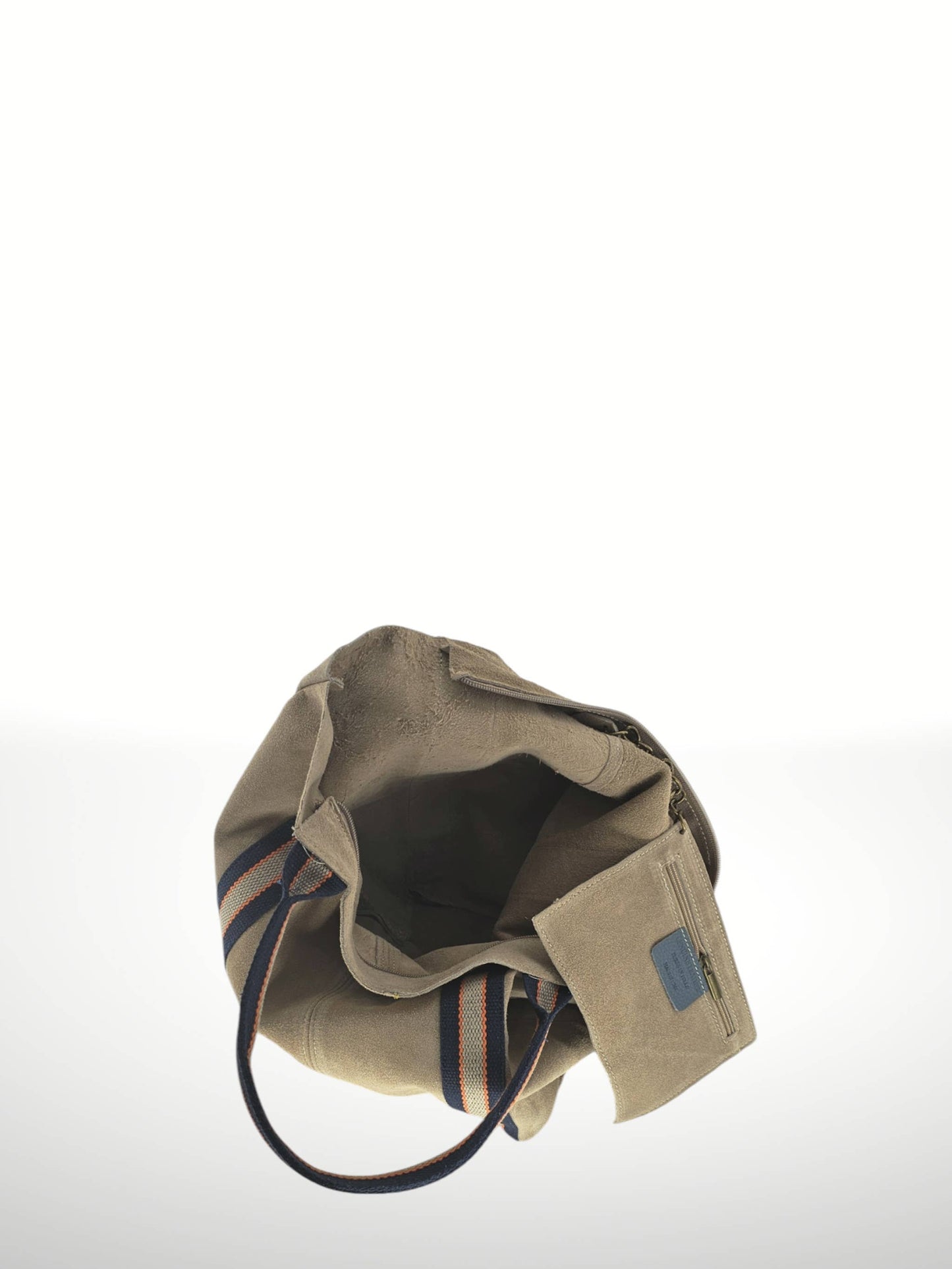 Melody Suede Leather Tote Bag
