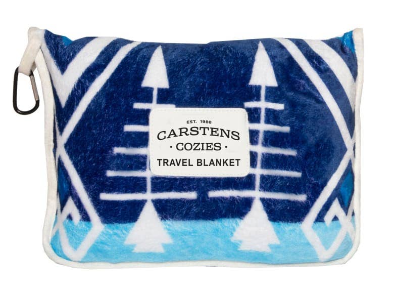 Linen Mart - Cozies Travel Blanket: Leopard
