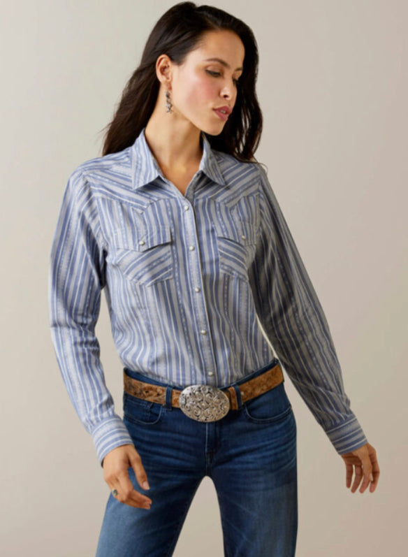 Ariat~ Windward LS Button Up