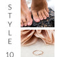 Sterling Silver Toe Rings