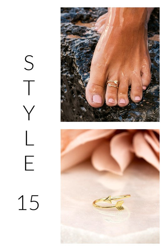 Sterling Silver Toe Rings