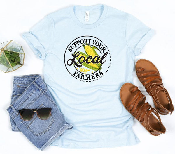 Corn - Support Local Famers Graphic Tee