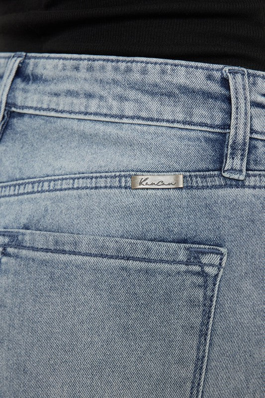 High Rise Straight Fit Jeans~ Kancan Denim