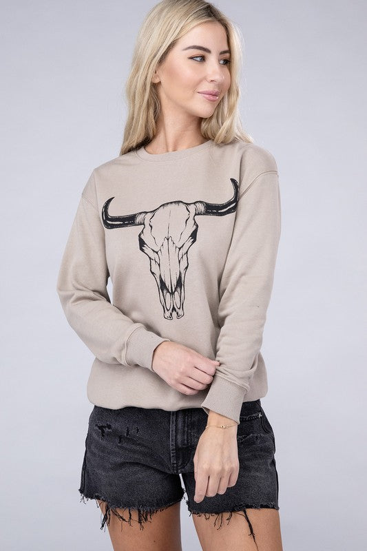 Cow Skull Sweatshirts