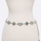 Turquoise Western Designed Fashion Chain Belt