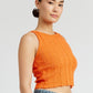 RIB CROPPED TANK TOP