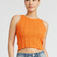 RIB CROPPED TANK TOP