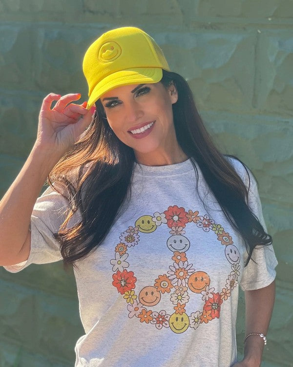 Peace Smiley Tee