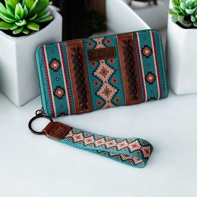 Turquoise Southwestern Wallet