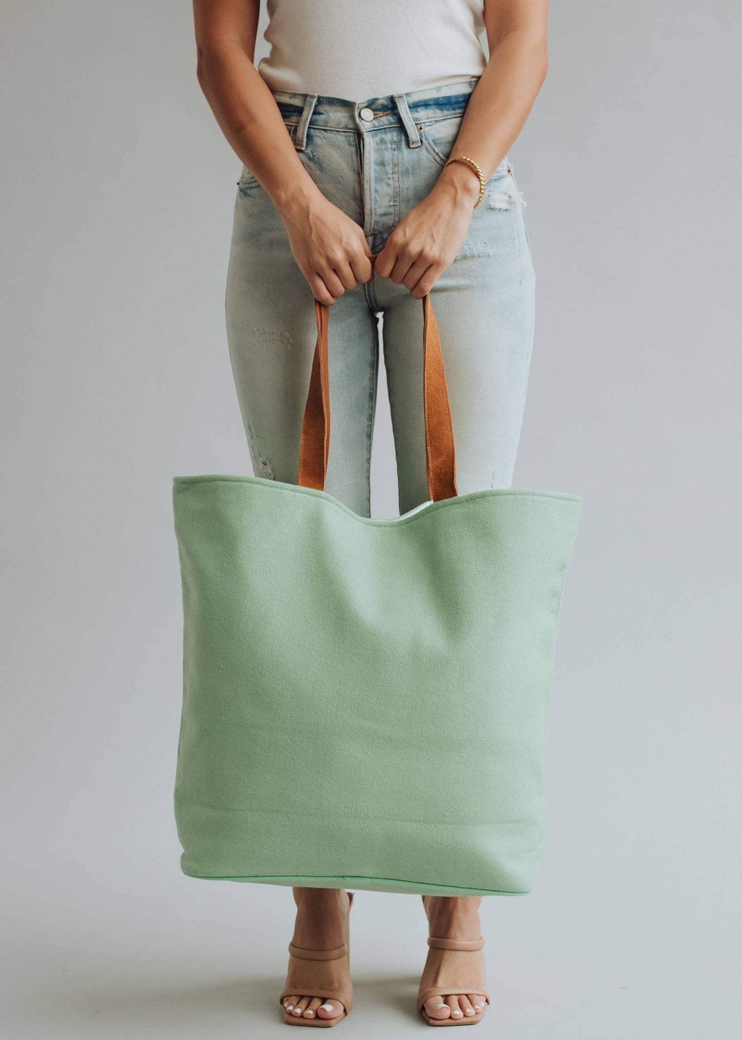 Panache Apparel Co. - Mint Drink On The Lake Tote