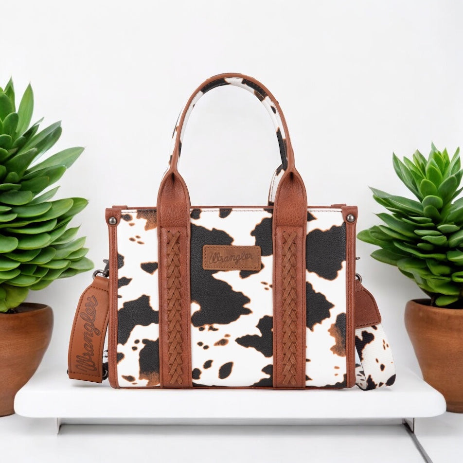 Cow Print Tote Conceal Carry