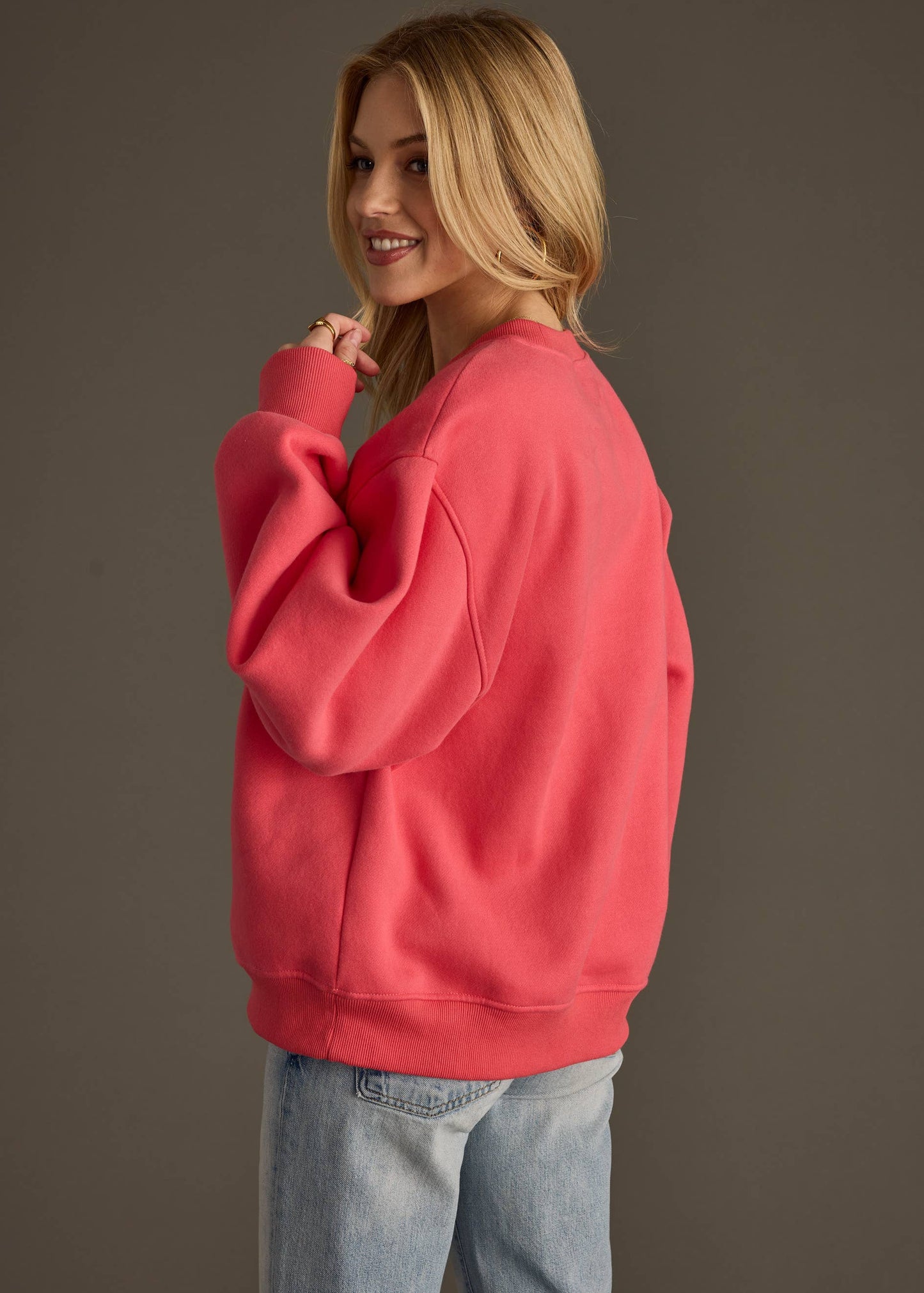 - Coral Margarita Weather Sweatshirt