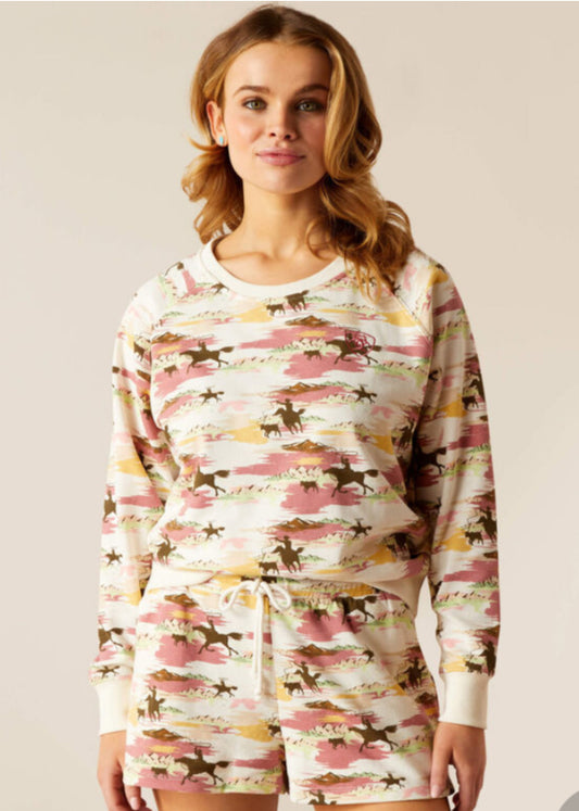 Ariat- Hawaiian Sweatshirt
