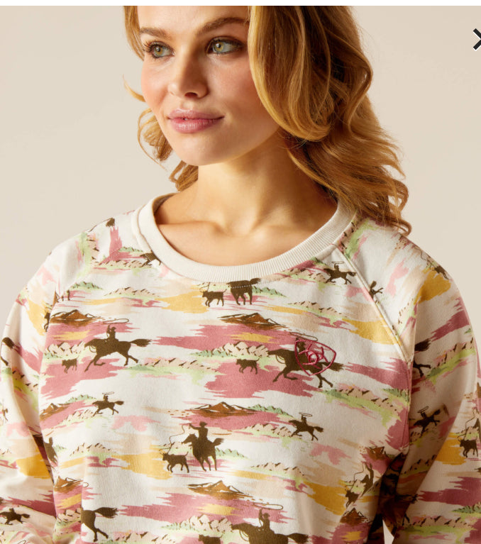 Ariat- Hawaiian Sweatshirt