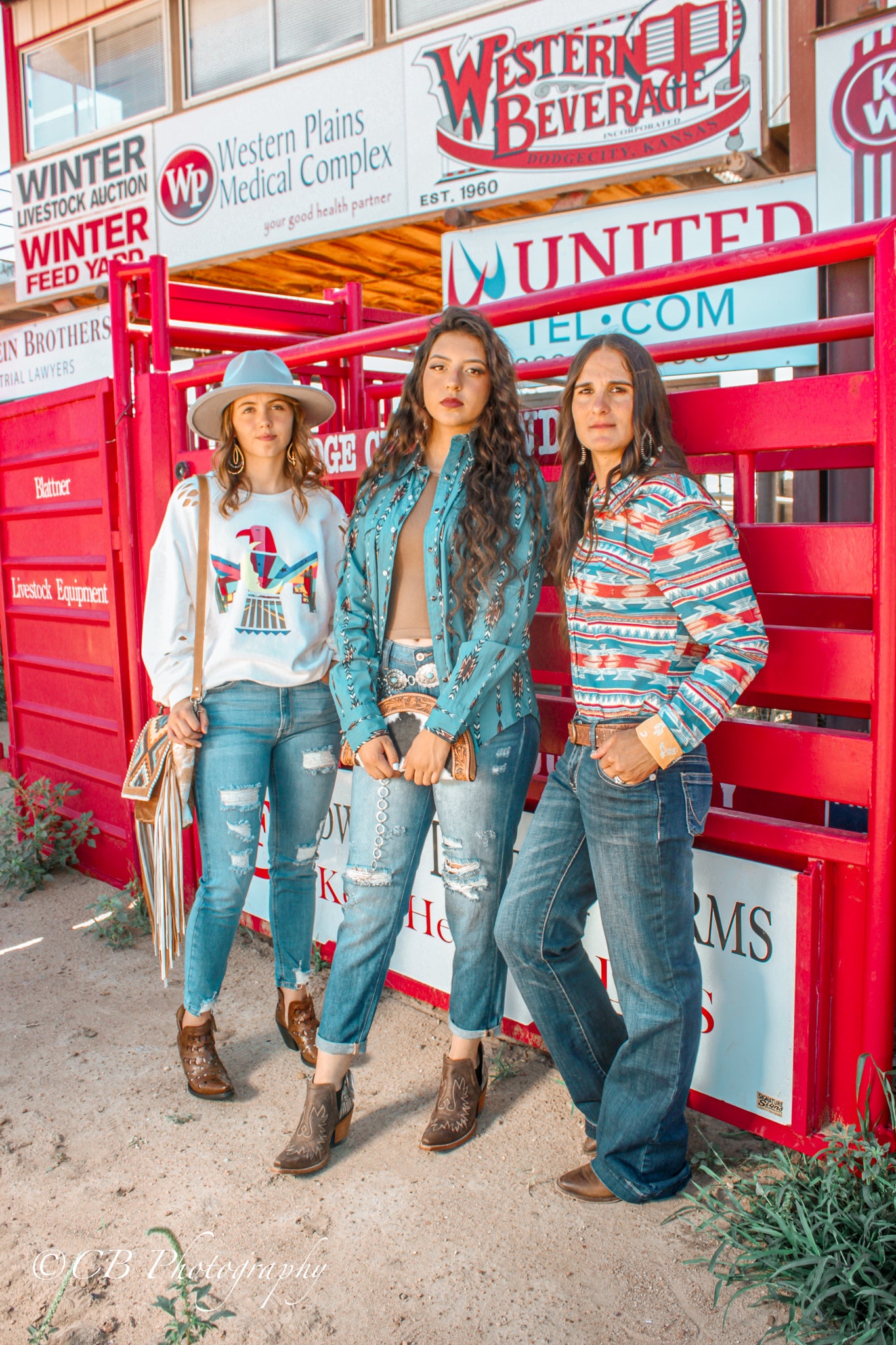 Clothing and More in a Western Decor Turquoise Ranch