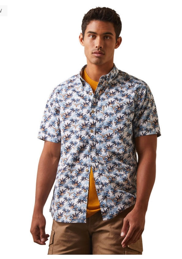 Ariat~WR Palm Waves Mdrn SS Shirt