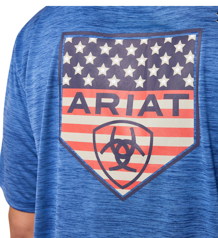 Ariat~Charger Proud Shield SS T-Shirt