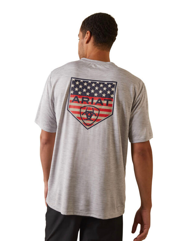 Ariat~Charger Proud Shield T-Shirt