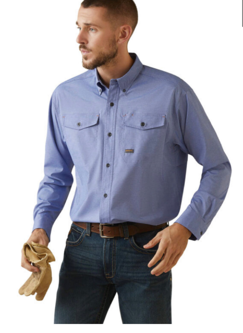 Ariat Rebar Made Tough VentTek KS Work Shirt