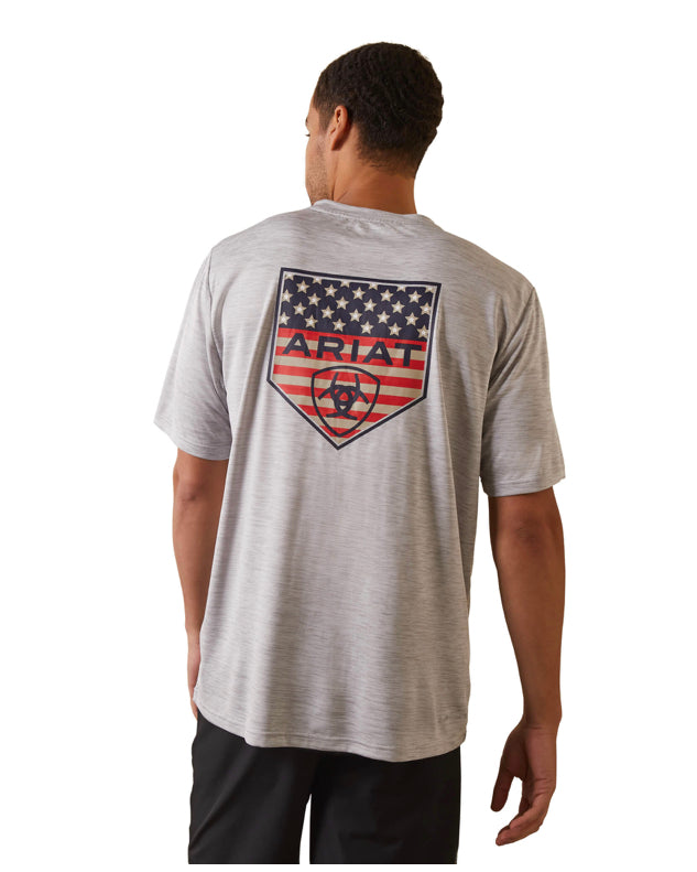 Ariat~Charger Proud Shield T-Shirt